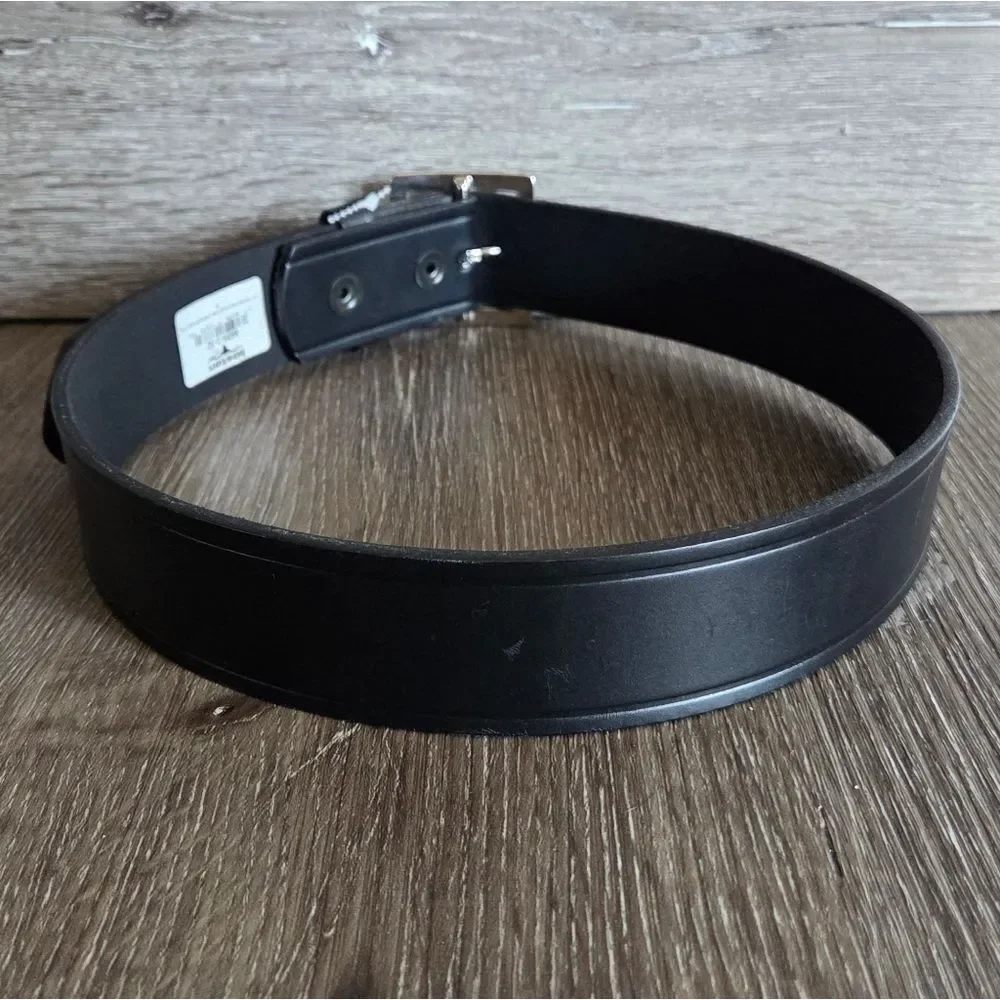 Boston leather belt